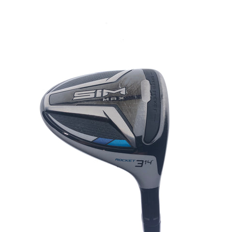Used TaylorMade SIM Max Rocket 3 Fairway Wood / 14.0 Degrees / Stiff Flex