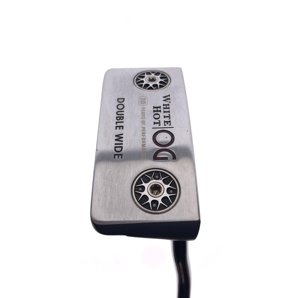 Used Odyssey White Hot OG Double Wide Putter / 34.0 Inches