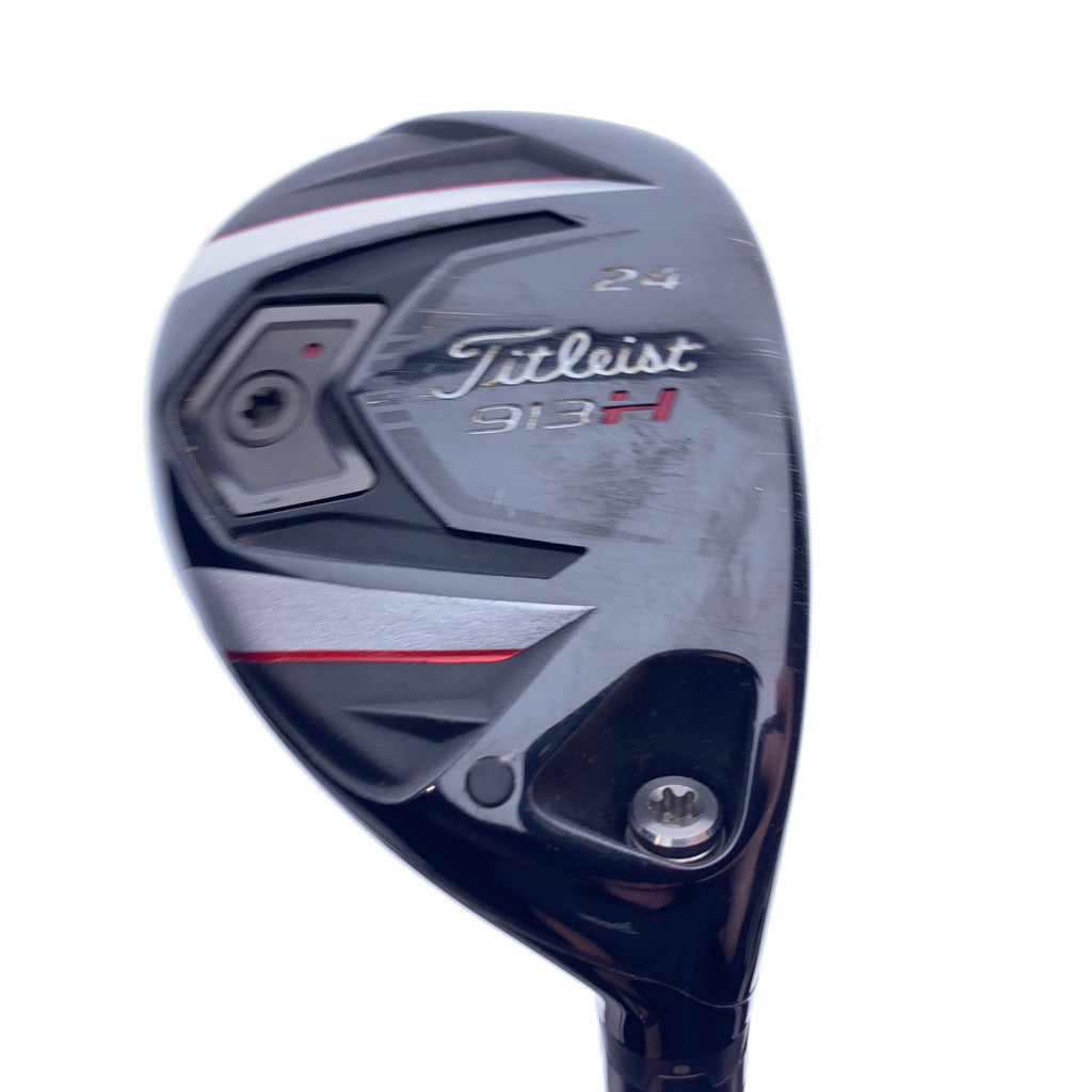 Used Titleist 913 H 5 Hybrid / 24.0 Degrees / Regular Flex