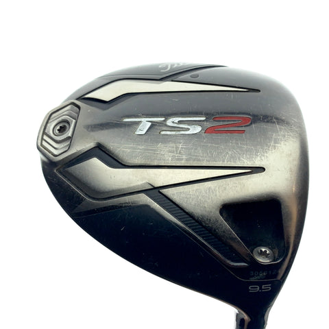 Used Titleist TS2 Driver / 9.5 Degrees / Stiff Flex
