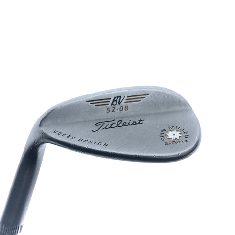 Used Titleist Vokey SM4 Chrome Gap Wedge/52.0 Degrees/Reg Flex/Left-Handed