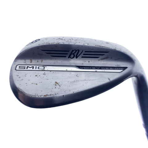 Used Titleist Vokey SM10 Raw Lob Wedge / 58.0 Degrees / Stiff Flex