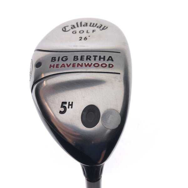 Used Callaway Big Bertha Heavenwood 5 Hybrid / 26 Degrees / Firm Flex