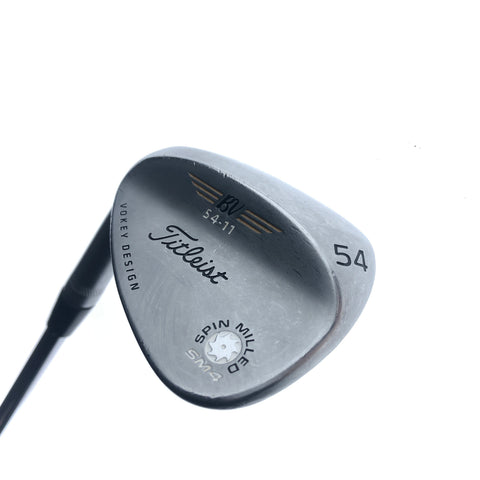 Used Titleist Vokey SM4 Chrome Sand Wedge/54.0 Deg/Stiff Flex/Left-Handed