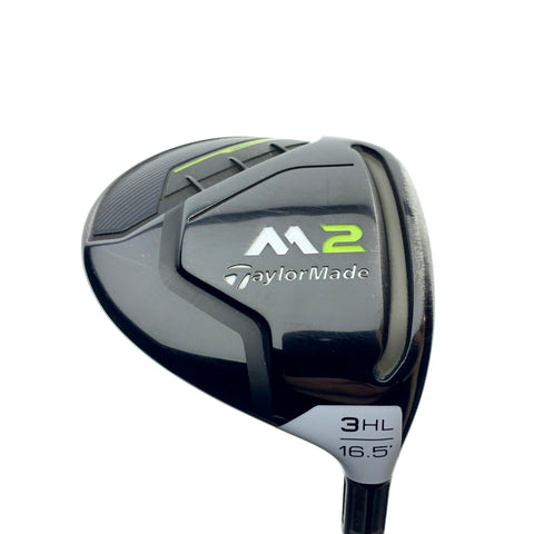 Used TaylorMade M2 2017 3  HL Fairway Wood / 16.5 Degrees / X-Stiff Flex