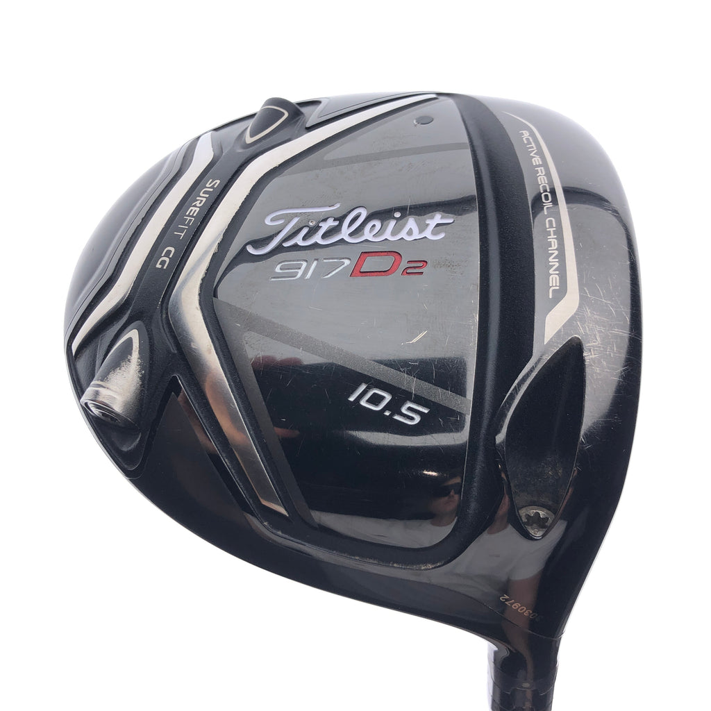 Used Titleist 917 D2 Driver / 10.5 Degrees / Regular Flex