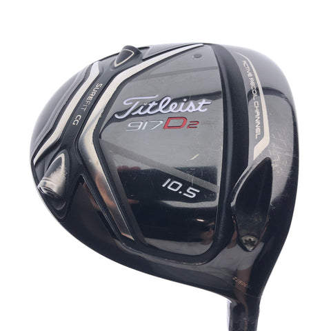 Used Titleist 917 D2 Driver / 10.5 Degrees / Regular Flex