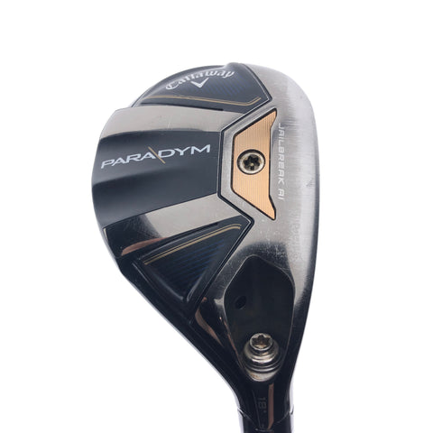 Used Callaway Paradym 3 Hybrid / 18.0 Degrees / Stiff Flex