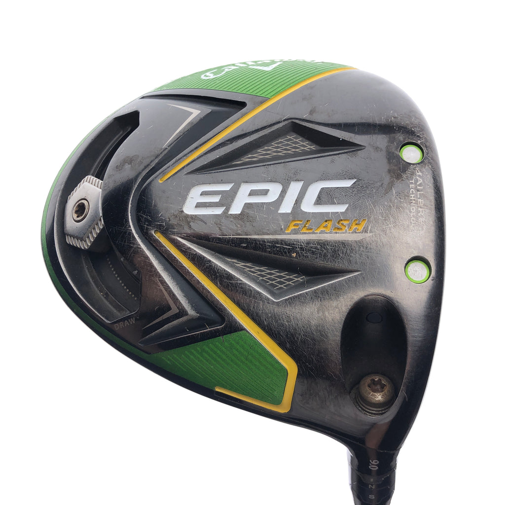 Used Callaway EPIC Flash Driver / 9.0 Degrees / Stiff Flex