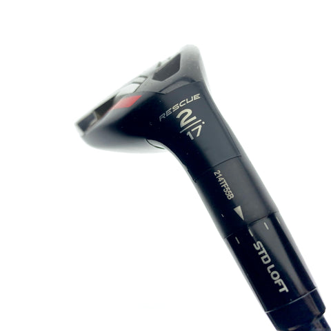 Used TaylorMade Stealth Plus Rescue 2 Hybrid / 17.0 Degrees / X-Stiff Flex
