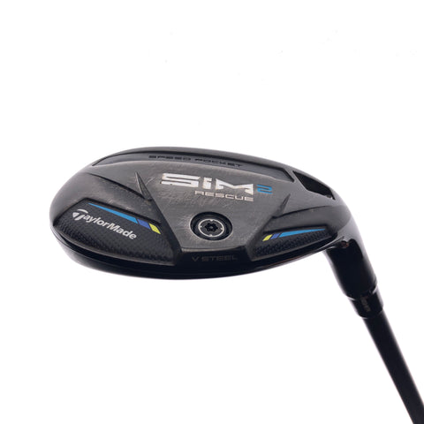 Used TaylorMade Sim2 Rescue 3 Hybrid / 19.5 Degrees / Stiff Flex