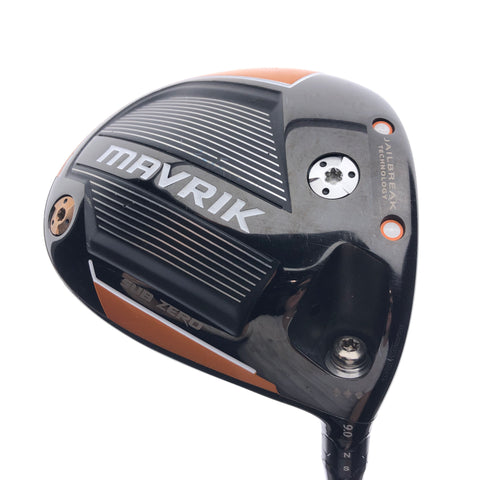 Used Callaway Mavrik Sub Zero Triple Diamond Driver / 9.0 Degrees / Stiff Flex