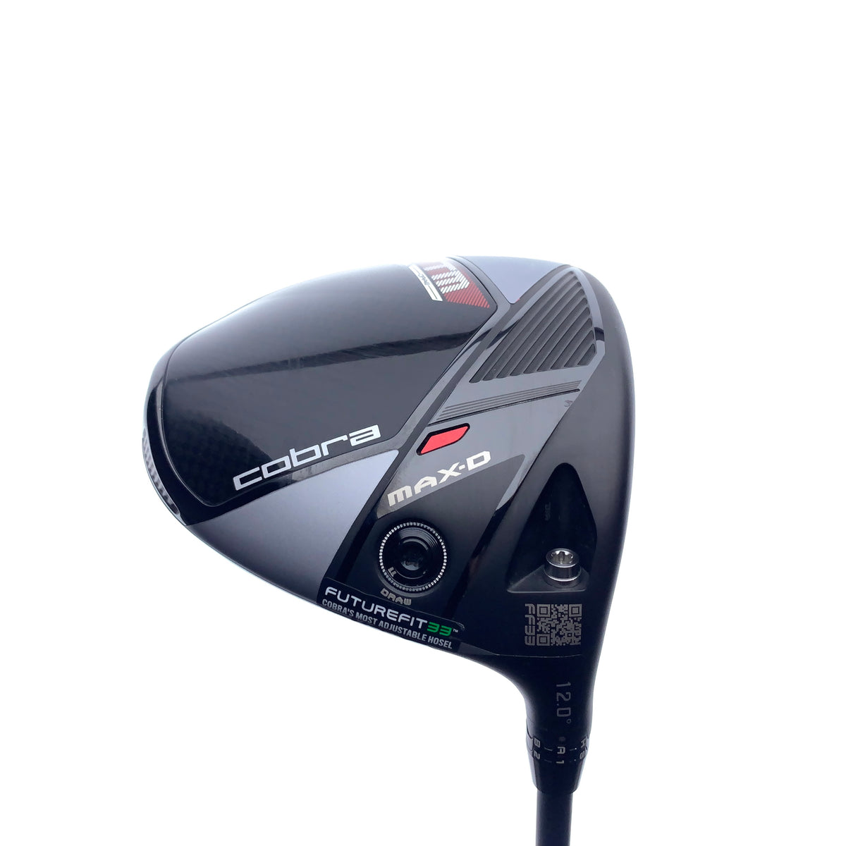 Used Cobra OPTM MAX-D Driver / 12.0 Degrees / A Flex - Replay Golf 