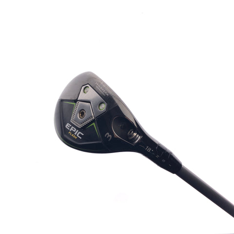 Used Callaway Epic Flash 3 Hybrid / 18 Degrees / X-Stiff Flex