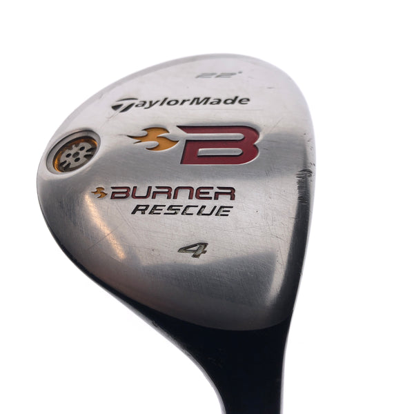 Used TaylorMade Burner Rescue 2008 4 Hybrid / 22 Degrees / Regular Flex