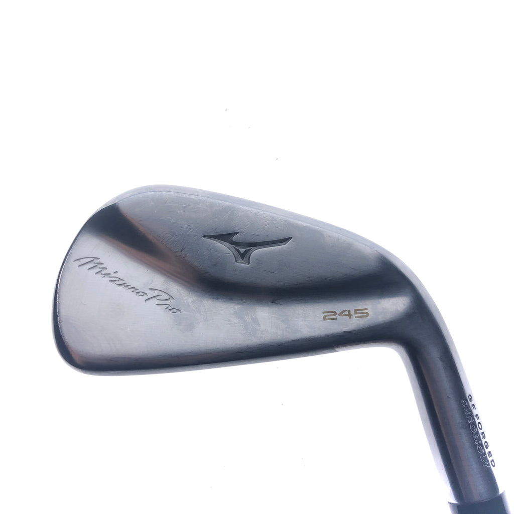 Used Mizuno Pro 245 4 Iron / 21.5 Degrees / X-Stiff Flex