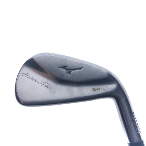 Used Mizuno Pro 245 4 Iron / 21.5 Degrees / X-Stiff Flex