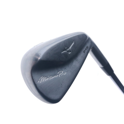 Used Mizuno Pro 245 4 Iron / 21.5 Degrees / X-Stiff Flex