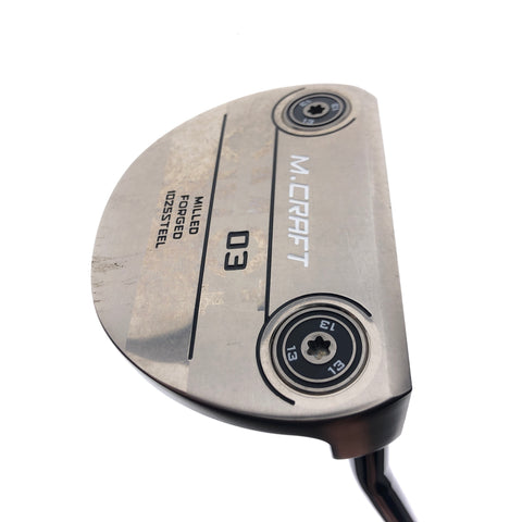 Used Mizuno M CRAFT III Chrome Putter / 35.00 Inches