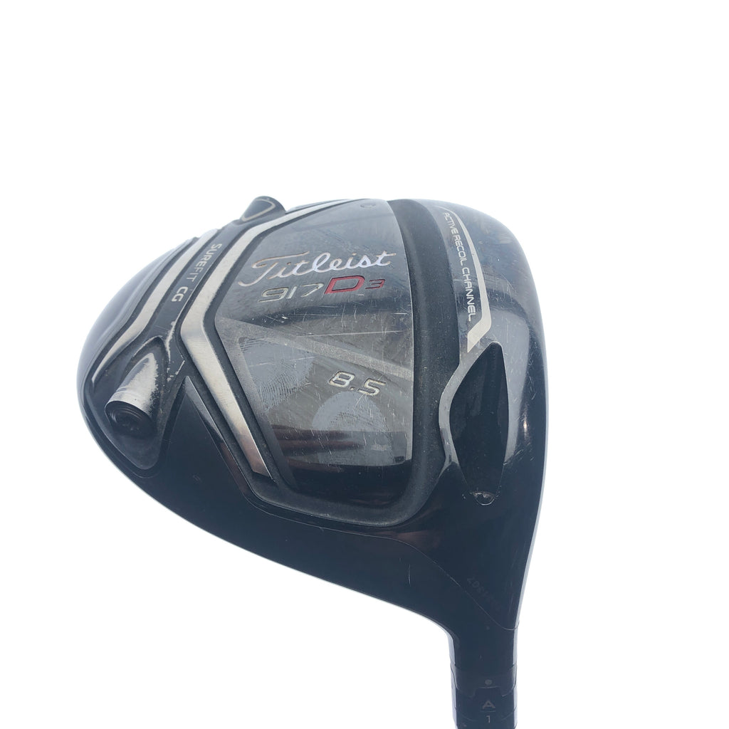 Used Titleist 917 D3 Driver / 8.5 Degrees / Stiff Flex