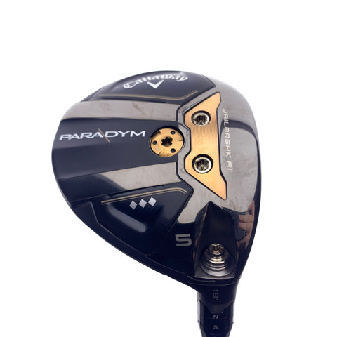 Used Callaway Paradym Triple Diamond 5 Fairway Wood / 18.0 Degrees / Stiff Flex