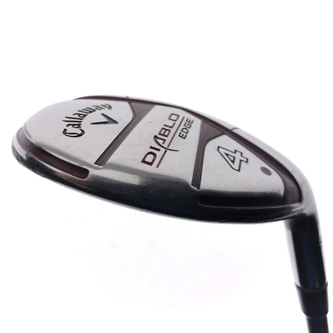Used Callaway Diablo Edge 4 Hybrid / 24 Degrees / Regular Flex