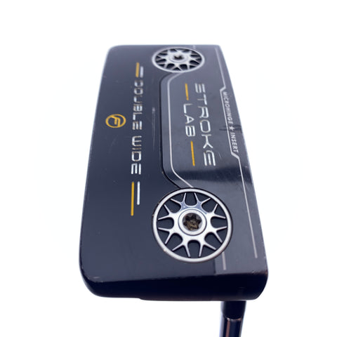 Used Odyssey Stroke Lab Black Double Wide Flow Putter / 34.0 Inches