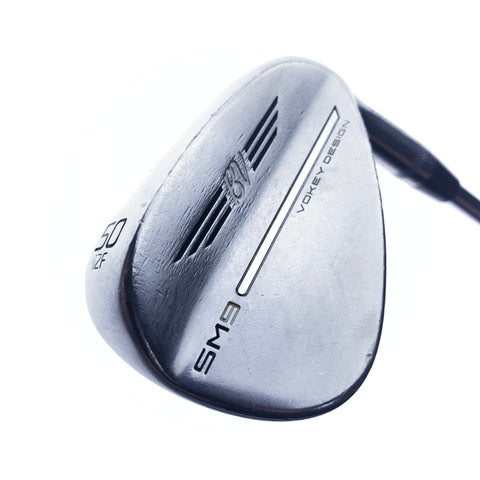 Used Titleist SM9 Tour Chrome Gap Wedge / 50.0 Degrees / Wedge Flex