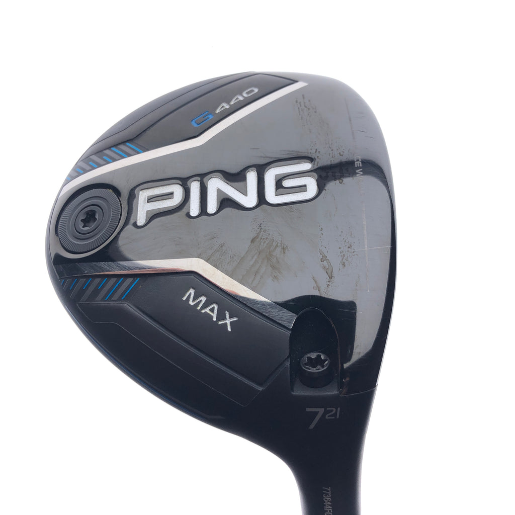 Used Ping G440 Max 7 Fairway Wood / 21.0 Degrees / Soft Regular Flex