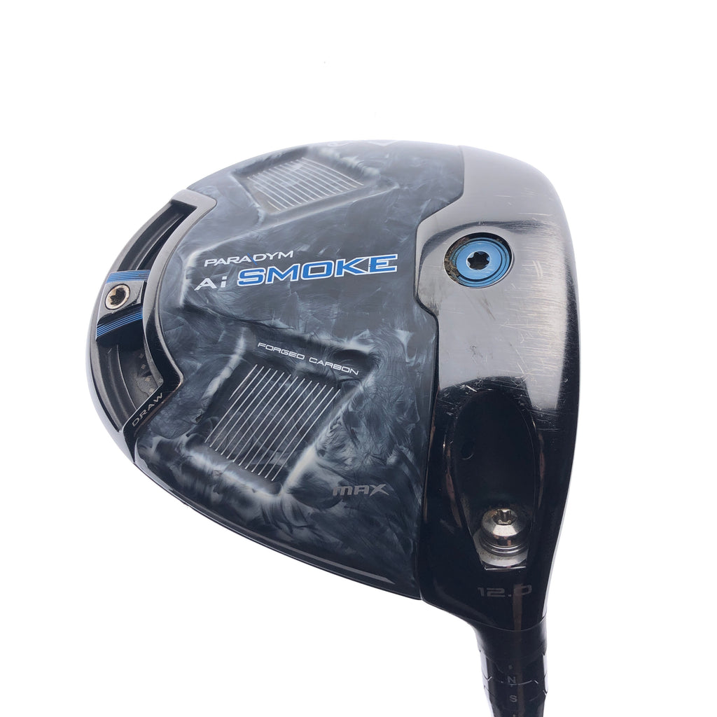 Used Callaway Paradym Ai Smoke MAX Driver / 12.0 Degrees / A Flex