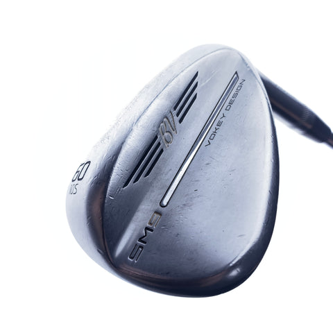 Used Titleist SM9 Tour Chrome Lob Wedge / 60.0 Degrees / Wedge Flex