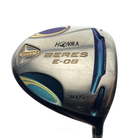 Used Honma E-06 3 Star Driver / 10.5 Degrees / Regular Flex