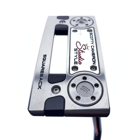 Used Scotty Cameron Studio Style Squareback 2025 Putter / 34.0 Inches