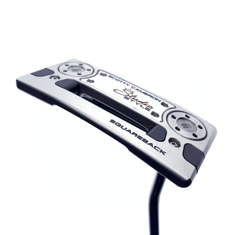 Used Scotty Cameron Studio Style Squareback 2025 Putter / 34.0 Inches