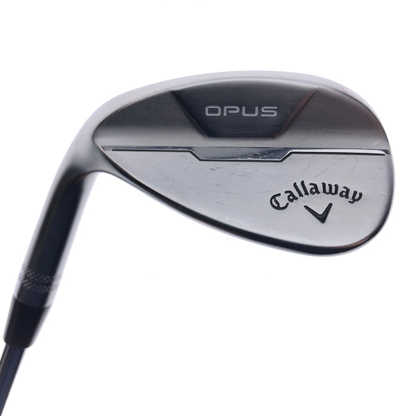 Used Callaway Opus Brushed Chrome Gap Wedge / 50.0 Degrees / Wedge Flex / L-H