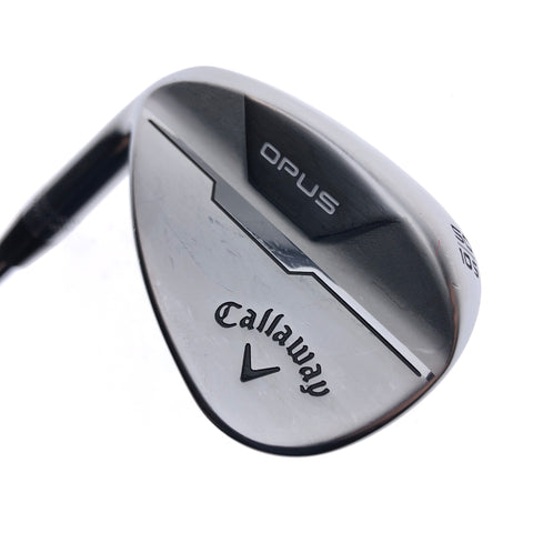 Used Callaway Opus Brushed Chrome Gap Wedge / 50.0 Degrees / Wedge Flex / L-H
