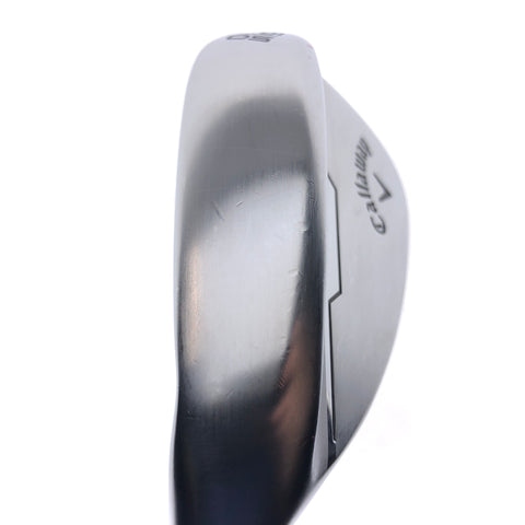 Used Callaway Opus Brushed Chrome Gap Wedge / 50.0 Degrees / Wedge Flex / L-H
