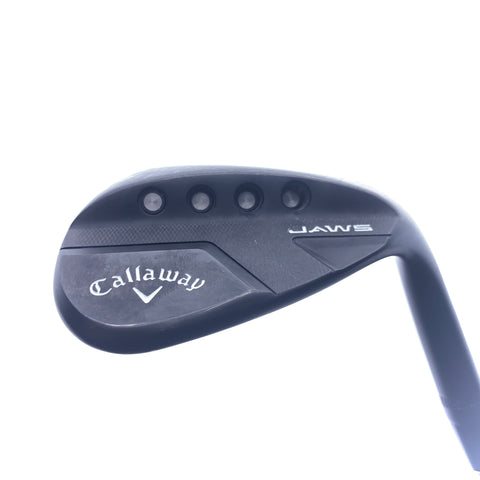 Used Callaway Callaway Jaws Full Toe Black Lob Wedge / 64.0 Degrees / Wedge Flex