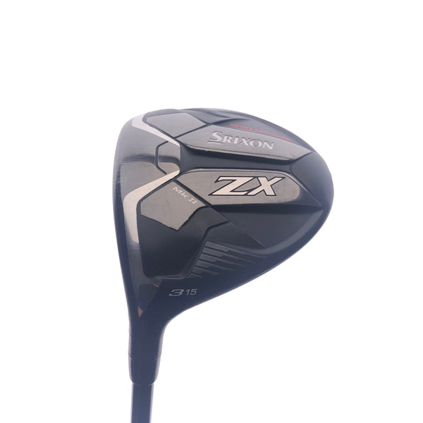 Used Srixon ZX MKII 3 Fairway Wood / 15 Degrees / Stiff Flex / Left-Handed