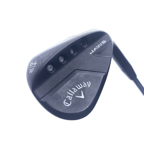 Used Callaway Callaway Jaws Full Toe Black Lob Wedge / 64.0 Degrees / Wedge Flex