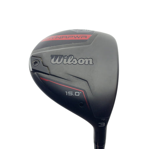 Used Wilson DYNAPWR 3 Fairway Wood / 15.0 Degrees / Stiff Flex