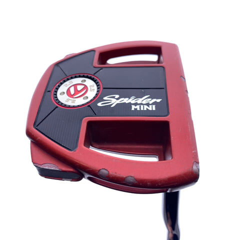 Used TaylorMade Spider Mini Red Putter / 34.0 Inches