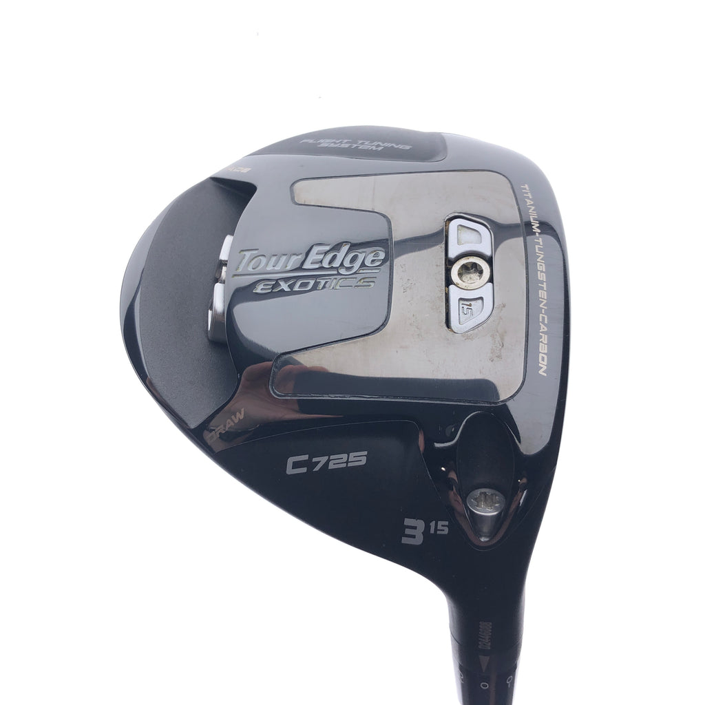 Used Tour Edge Exotics C725 3 Fairway Wood / 15.0 Degrees / X-Stiff Flex