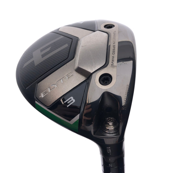 Used Callaway Elyte 3 Fairway Wood / 15 Degrees / Stiff Flex