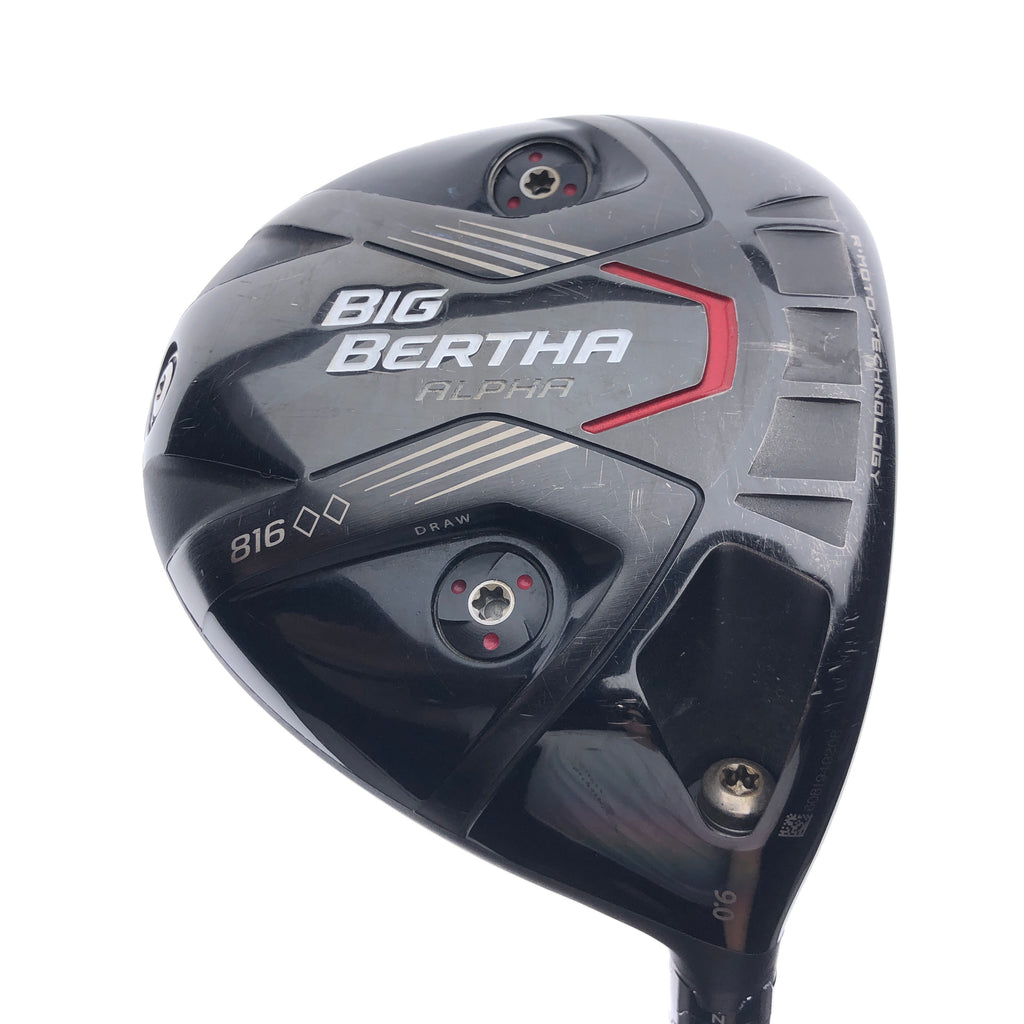 Used Callaway Big Bertha Alpha 816 DBD Driver / 9.0 Degrees / X-Stiff Flex