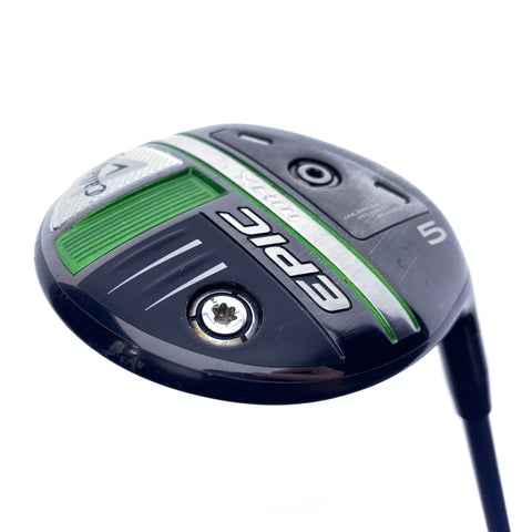 Used Callaway Epic Max 5 Fairway Wood / 18 Degrees / Soft Regular Flex