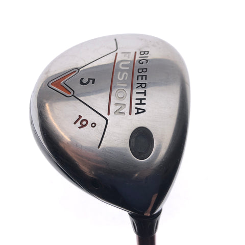 Used Callaway Big Bertha Fusion 5 Fairway Wood / 19 Degrees / Regular Flex