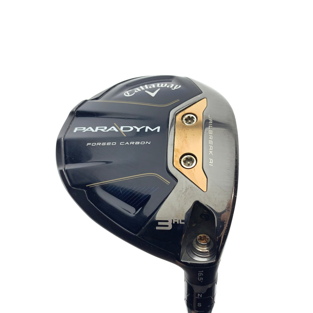 Used TOUR ISSUE Callaway Paradym 3  HL Fairway Wood / 16.5 Degrees / X-Stiff Fl