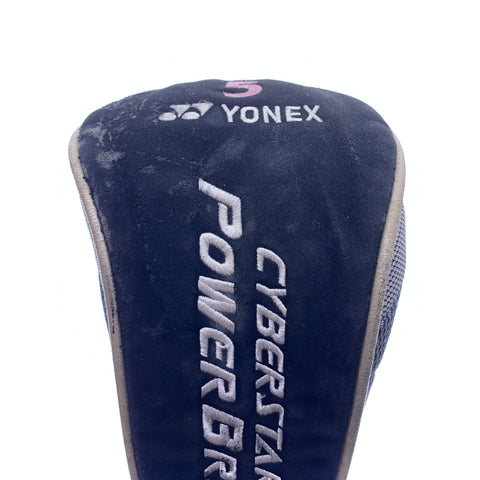 Used Yonex Cyberstar Powerbrid 5 Fairway Wood / 21.0 Degrees / Ladies Flex
