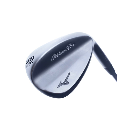 Used Mizuno Pro T-1 Soft White Satin Lob Wedge / 58.0 Degrees / Wedge Flex